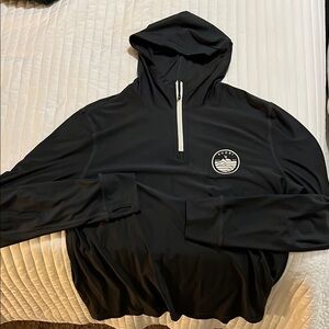 Black Pullover Hoodie Sweater